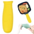 thumbnail image 1 of Silicone Handle Cover for Cast Iron Skillet Kitchen Silicone Handles for Pots and Pans Slip-Resistant Pot Holder Sleeve for Fry Pan Griddles Metal Aluminum Cookware, L, 1 of 9