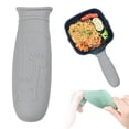 thumbnail image 1 of Silicone Handle Cover for Cast Iron Skillet Kitchen Silicone Handles for Pots and Pans Slip-Resistant Pot Holder Sleeve for Fry Pan Griddles Metal Aluminum Cookware, L, 1 of 9
