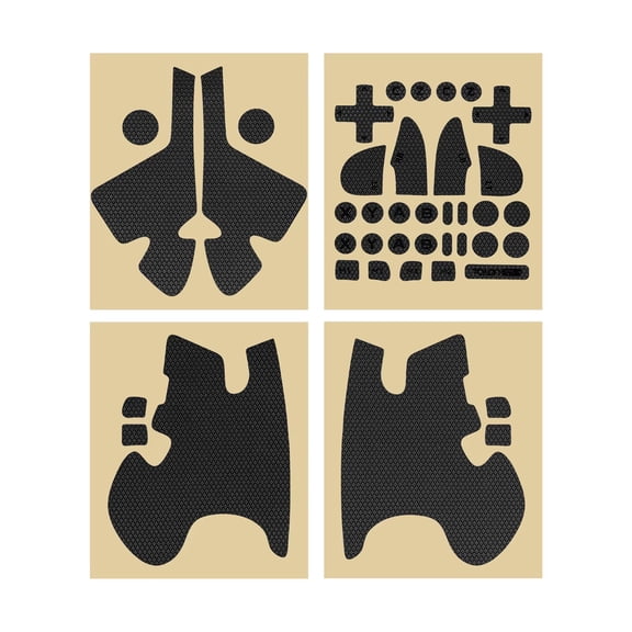 Silicone Handle Grips Tape Buttons Sticker Controller Grip Sticker Classical Version for 3 4 Controller