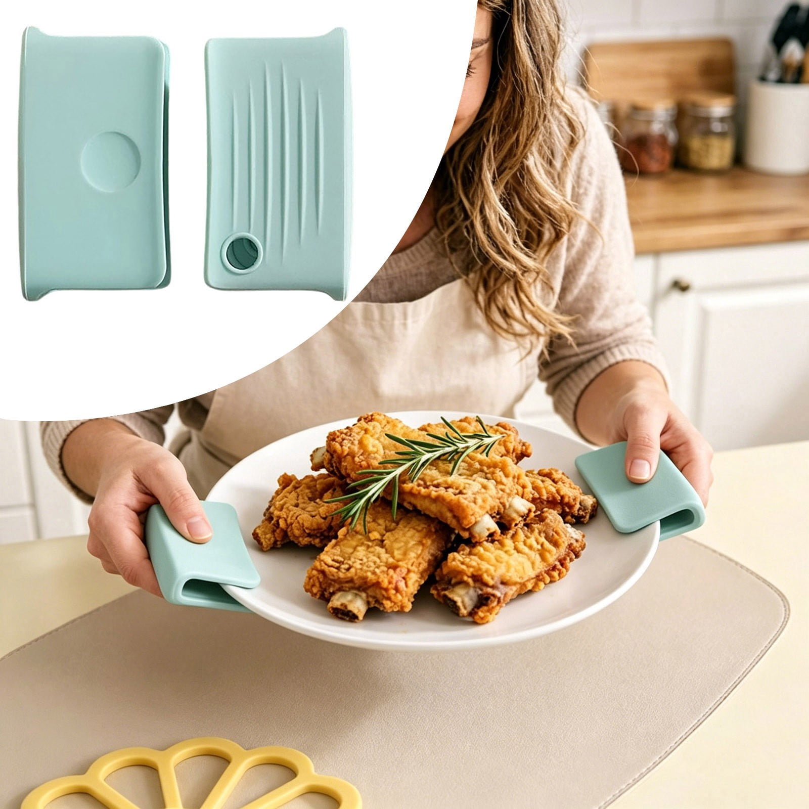 Silicone Handle Holders Thick Silicone Pan Handle Covers For Skillets ...