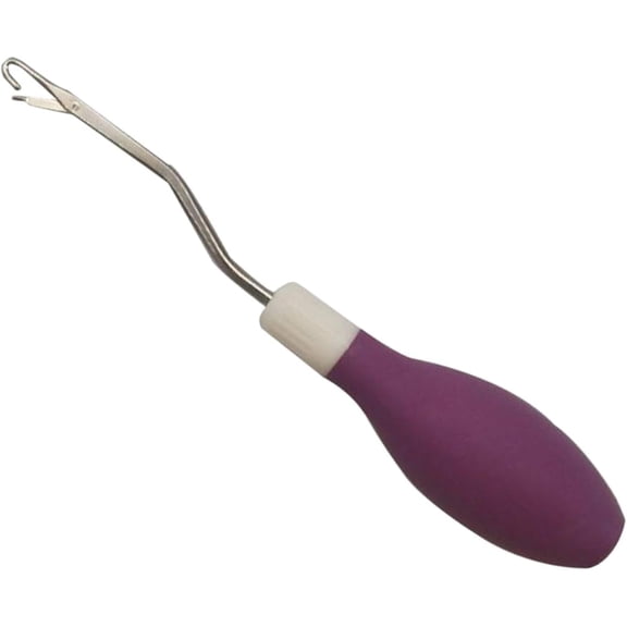 Silicone Handle Latch Hook Crochet Needle Tool