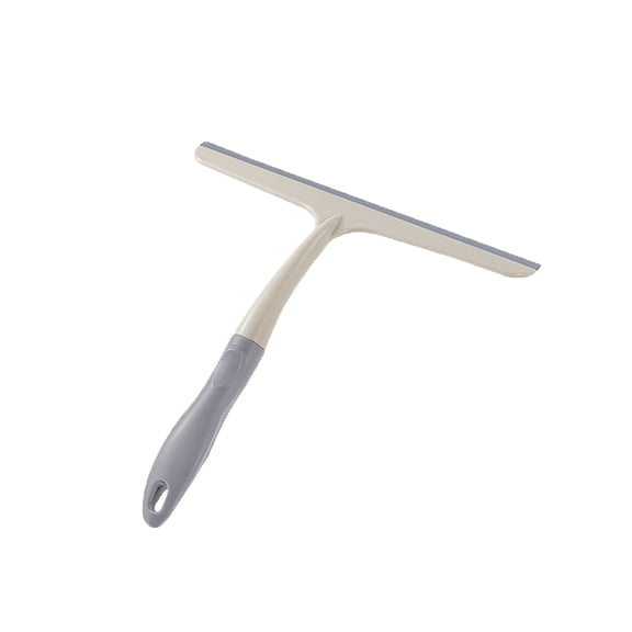 Silicone Handle Plastic Car Squeegee, Handheld Streak‑Free Cleaning Wiper, Multi‑Purpose Surface Scraper Tool for Car Windshield Bathroom Glass and Household Floor Surface Cleansing