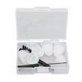 Silicone Hearing Amplifier Dome Earplug Set Professional Hearing Amplifier Cleaning Brush Vent