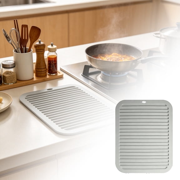 Silicone Heat Mat And Pouch Portable Travel Insulation Pads For Kitchen And Dining Silicone Sheets for Cooking Z Grill 700e Cover Silicone Grill Mat Copper Sheets for Grilling Grill Bottom Tray