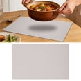 thumbnail image 1 of Silicone Heat Resistant Mat, Non-Slip Waterproof Placemat, Multipurpose Table Protector for Hot Dishes, Countertop & Dining, 1 of 9