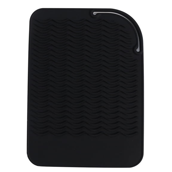 Silicone Heat Resistant Mat for Hair Straightener Multifunctional Large Silicone Mat For Flat Iron Hair Styling Tool