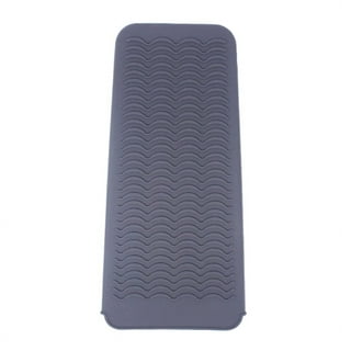 Large Silicone Heat Resistant Mat, Professional Hot Hair Tools Mat for  Curling Iron, Flat Iron, Hair Straightener, Portable Hot Pad Cover with  Velcro