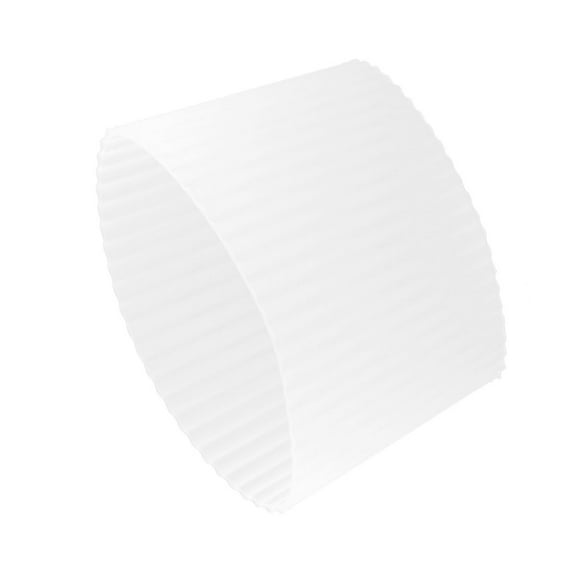 Silicone Heat Resistant Nonslip Glass Bottle Cup Sleeve Protector Cover White