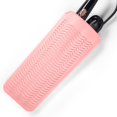 thumbnail image 1 of Silicone Heat Resistant Travel Mat Pouch for Curling Iron Hair Straightener Flat Iron and Hair Styling Tool (Pink), 1 of 9
