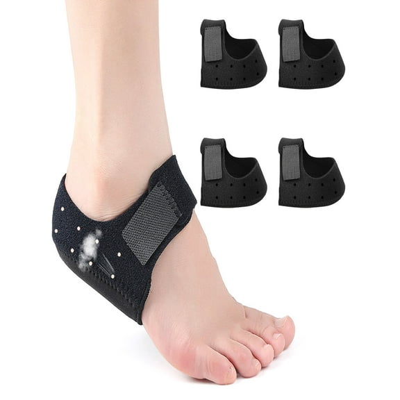 Dr.pedi Gel Heel Cups for Plantar Fasciitis and Heel Spur Pain Relief, Heel Inserts for Achilles Tendonitis, Cracked Heel Support Cushion Pads for Women and Men