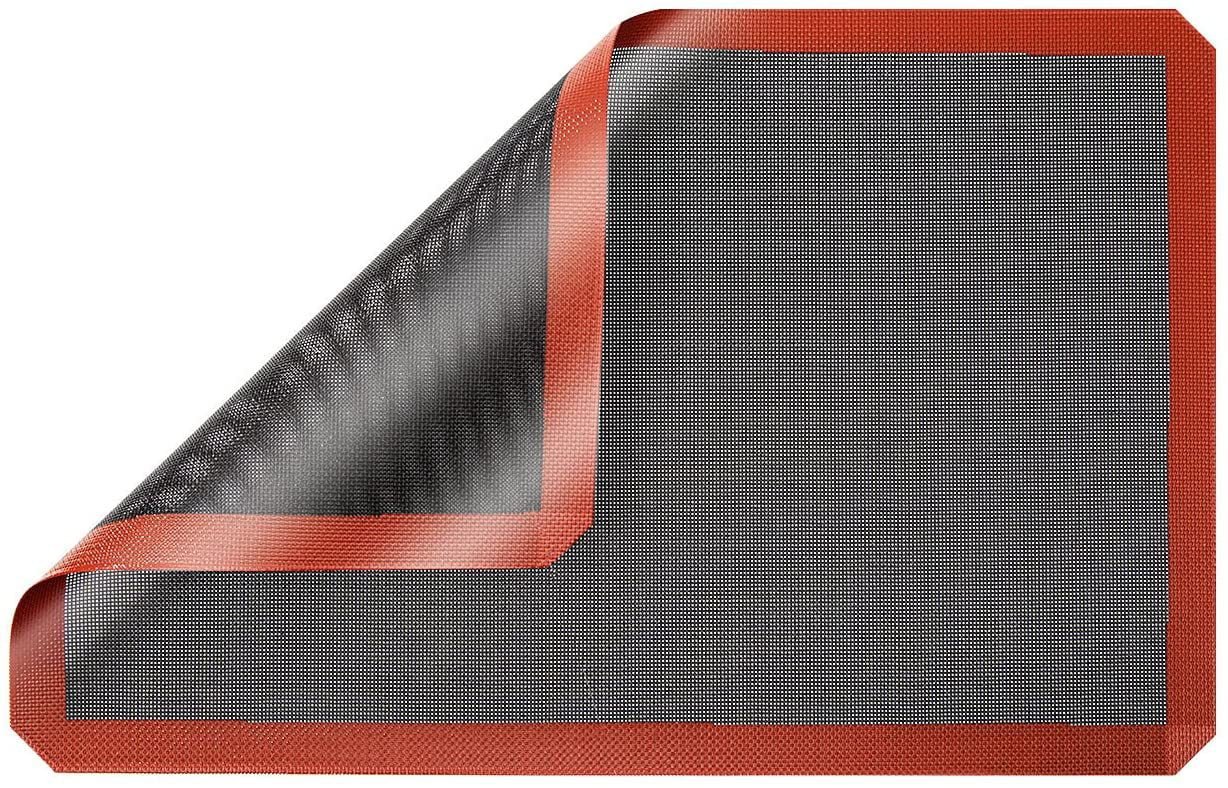 Silicone Hollow Baking Mat Glass Fiber Baking Plate Mat Cookie Puff Mat