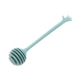 thumbnail image 1 of Silicone Honey Dipper Sticks, Spiral Design Non-Drip Honey Spoon with Jar Stirring Rod, Food-Grade BPA Free Dispenser for Syrup, Jam & Beverages,Blue, 1 of 7