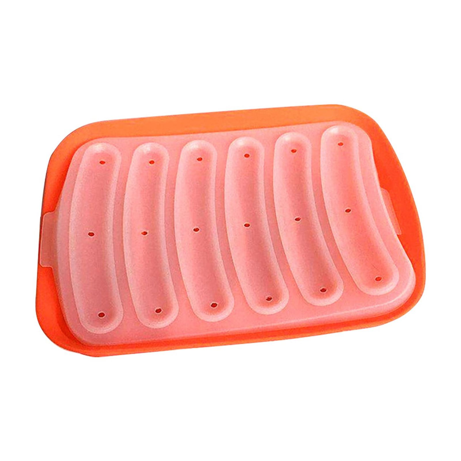 Silicone Hot Dog Sausage Maker Mold, DIY Homemade Ham Sausage Baking ...