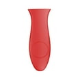 thumbnail image 1 of Silicone Hot Handle Holder Cover Cast Iron Handle Cover Silicone Pot Holders Heat Resistant Assist Pan Handle Sleeve Non- Pot Handle Covers for Cast Iron Skillet Metal Pan Dishwasher Safe Red(B), 1 of 4