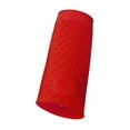 thumbnail image 1 of Silicone Hot Handle Holder Heat Resistant Non-Slip Pot Sleeve Grip Cover for Skillet Pan Cookware Anti-Scald Protector 3Pcs(Red), 1 of 2