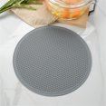 thumbnail image 1 of Silicone Hot Pot Holder Mats - Heat Resistant Kitchen & Dining Table Pads for Pans, Plates, Cups, Cutlery - Square Non-Slip Countertop Protectors, 1 of 6