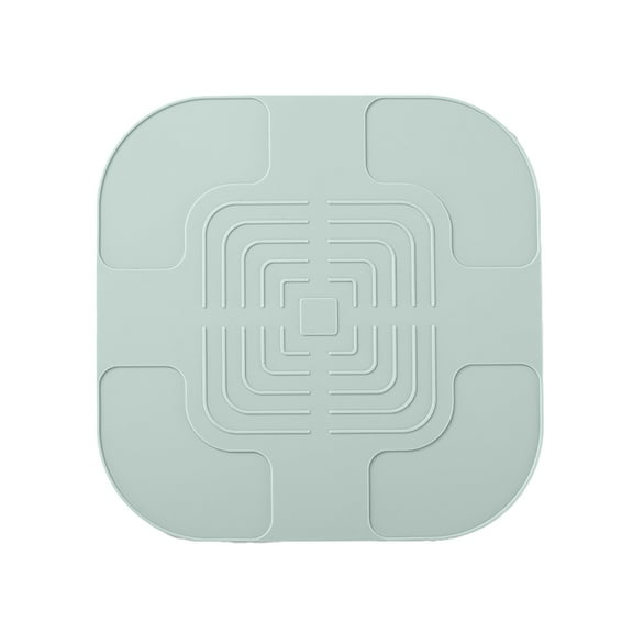 Silicone Hot Pot Holder Trivet Mat for Air Fryers And Portable Glass Cookers, Heat Resistant Counter Protector with Non-Slip Base And Splash Guard Rim Harlik