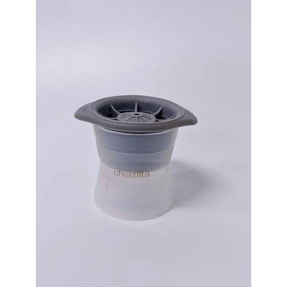 Silicone Ice Ball Mold, Large Round Ice Cube Molds Ice Ball Maker Makes 2.5 Inch Ice Balls, Keep Drinks Colder Longer with Less Dilution, Ice Mold for Cocktails, Bourbon and Drinks