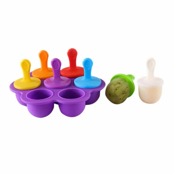 Silicone Ice Cube Tray, 8 Pack Easy-Release & Flexible 14-Ice Cube Trays with Spill-Resistant Removable Lid, Stackable Ice Trays with Covers for Freezer, Cocktail
