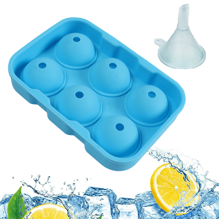 Adult Prank Ice Cube Mold,Novelty Silicone Ice Cube Tray Set,for Ice  Chilling Whiskey,Cocktails,Make Ice Blocks and Funny Ice Coffee Cubes  (Blue,4Pcs)
