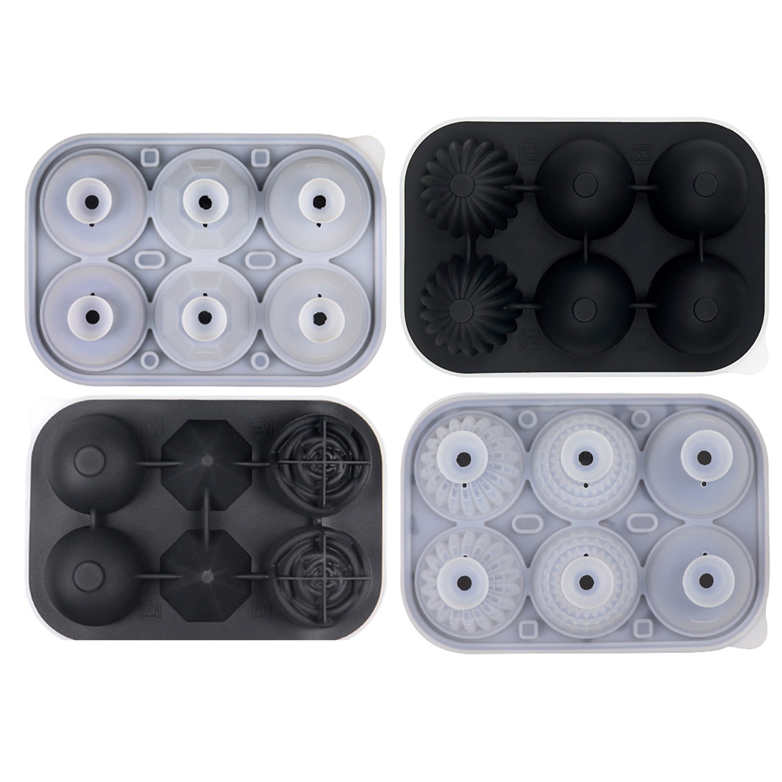 Silicone Ice Cubes Tray Rose Ice Making Tool for Home Gatherings and Beverage Decorations Drink Accessories