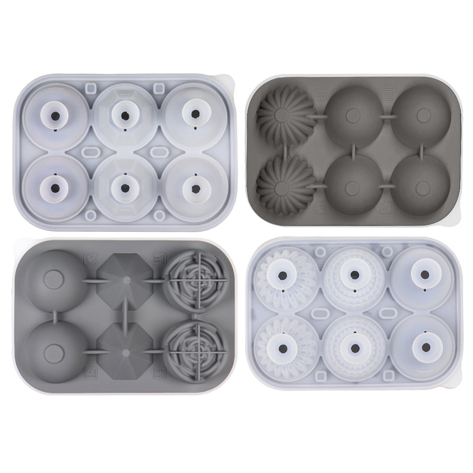 Silicone Ice Cubes Tray Rose Ice Making Tool for Home Gatherings and Beverage Decorations Drink Accessories