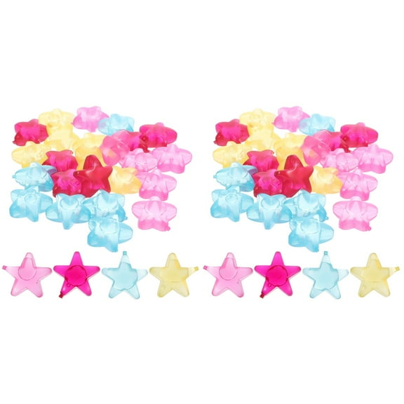 Silicone Ice Cubes Wine Stone Star Shape 48 Pcs Household Washable Silica Gel Water Whiskey Lunch Bag