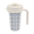 thumbnail image 1 of Silicone Ice Cup With Straw,Multi Use Ice Making Drinking Cup,Detachable Design Easy Clean Portable Carry Silicone Ice Cup With Straw,Suitable For Cold Drinks Travel Office Ice Cup With Straw, 1 of 6