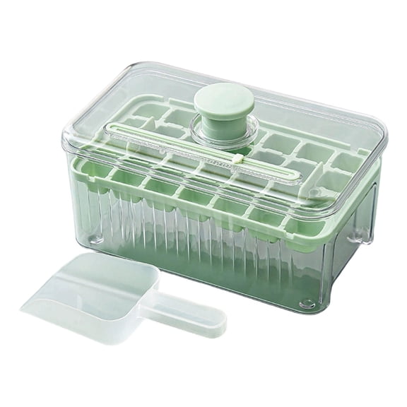Silicone Ice Mold with Lid Clear Slow Melting Ice Cubes for Freezer Safe Kitchen Use