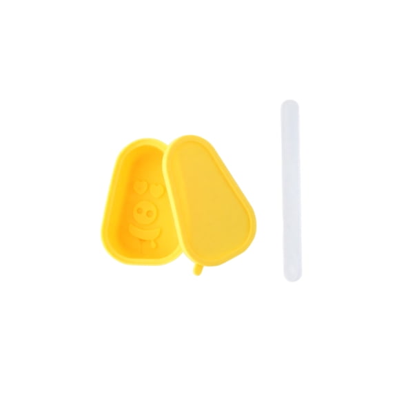 Silicone Ice Pop Mold Triangle Frozen Treat Maker Reusable Homemade Popsicle Mould with Lid and Stick for Summer Desserts