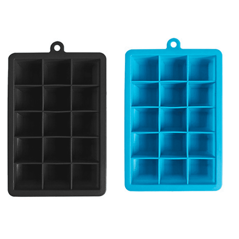 Silicone Ice Cube Tray 6 Cube Mold for Cocktails Whiskey Easy Release & BPA  Free