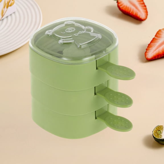 Silicone Ice Tray with Lid, Flexible Freezer Mold, BPA Free Ice Mold, Large Capacity Ice Cube Maker, Reusable Ice Tray for Drinks, Non Stick Kitchen Tool, Easy Release Ice Cube Tray