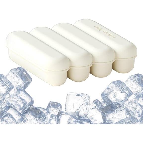Silicone Ice Tray, Rectangle Easy Release Reusable Food Grade Ice Mold for Whisky Cocktail