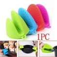 thumbnail image 1 of Silicone Insulated Oven Gloves, Microwave Safe Heat Resistant Kitchen Mitts, Non-Slip Silica Baking Hand Protectors, 1 of 2