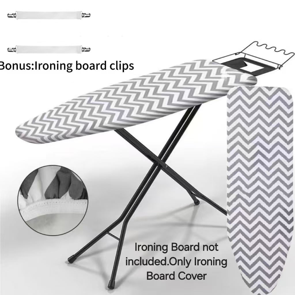Silicone Ironing Board Cover Only , Heavy Duty Scorch and Stain Resistant Iron Pad, Thick Padding, Large and Standard Boards, Elastic Edge,54" x 14"(Ironing Board not included) - Walmart.com