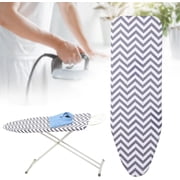 Silicone Ironing Board Cover Pad, Thick Padding, Large and Standard Boards Pad with Elastic Edge ,15x54 only covers