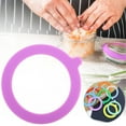 thumbnail image 1 of Silicone Jar Gaskets 3.7Inch, Replacement Airtight Seals Jar Sealing Rings for Regular Mouth Canning Jars(Purple), 1 of 9