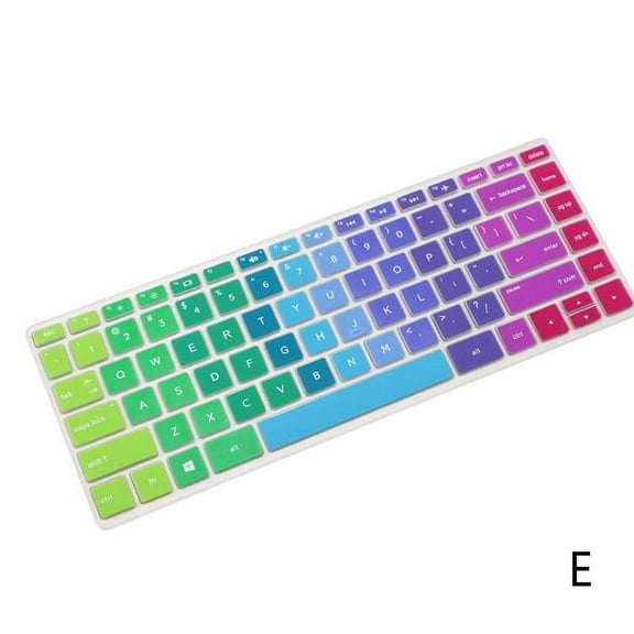 Silicone Keyboard Cover Protector for 14-inch Laptops, Fits US Version Keyboards