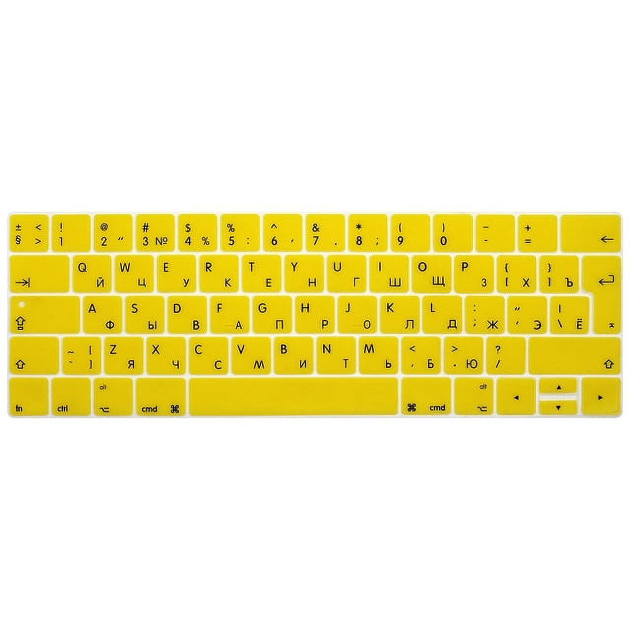 Silicone Keyboard Cover Skin Release For Macbook Pro 13 A1706 Pro 15