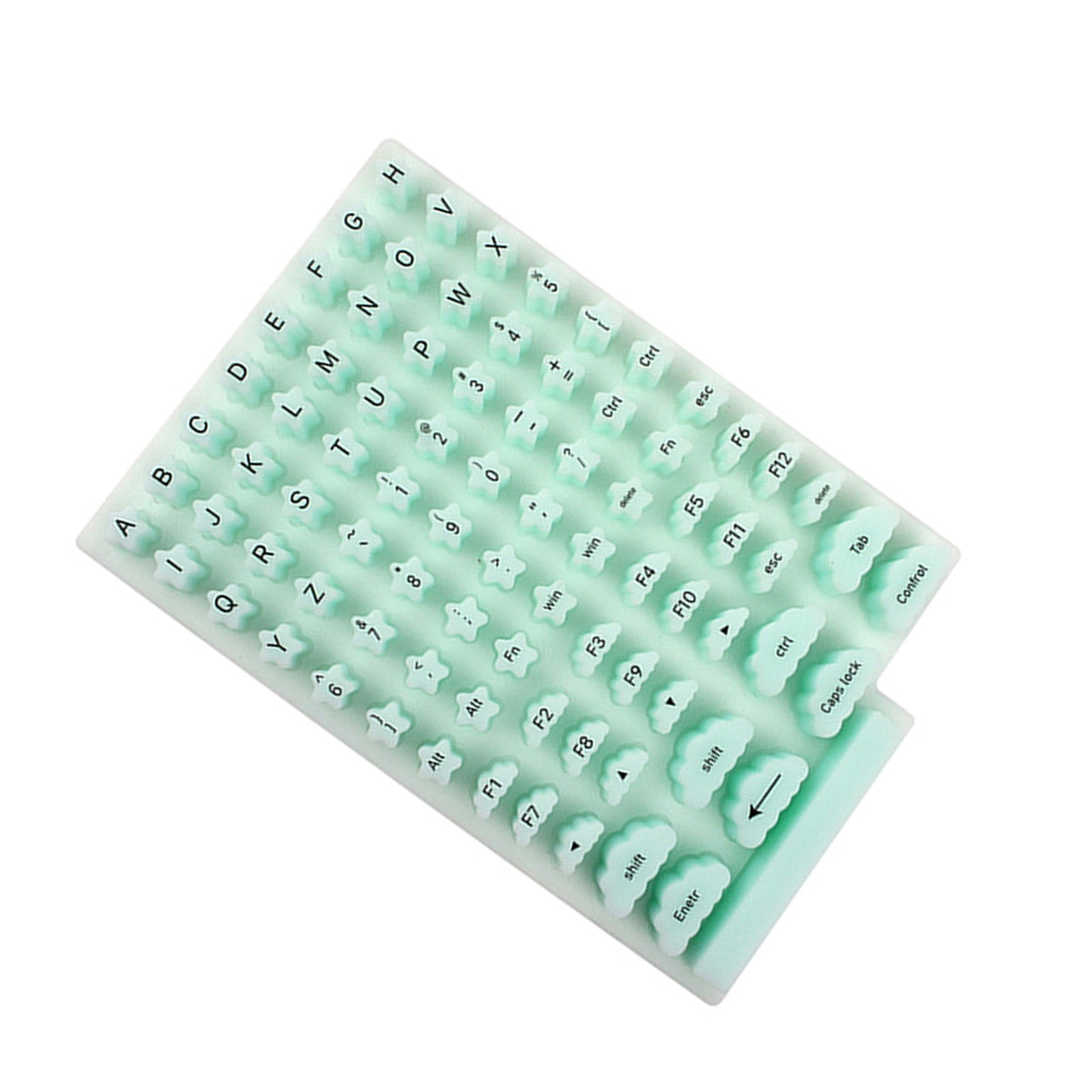 Silicone Keyboard Protector Covers Keycap Height Increaser Stickers ...