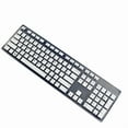 thumbnail image 1 of Waterproof Dustproof Keyboards Covers Silicone Protective Film for KB216 KM636 3277 Keyboards Semi Transparents, 1 of 7