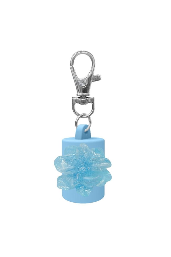 Silicone Keychain Lip Gloss Dispenser Easy Snapping Closure Reusable Liquid Cosmetic Bottle For Daily Use