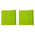 thumbnail image 1 of Silicone Kitchen Counter Mat 2 Pack, Large 15.7x11.8 Inch Non Slip and Heat Resistant Protector Mats, Multi Color Options, Craft and Placemat Set, Easy Clean, 1 of 6