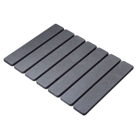 Silicone Kitchen Counter Mats Quick Drying Foldable Dish Rack Pad High Absorbency Sturdy Front Protectors For Sink