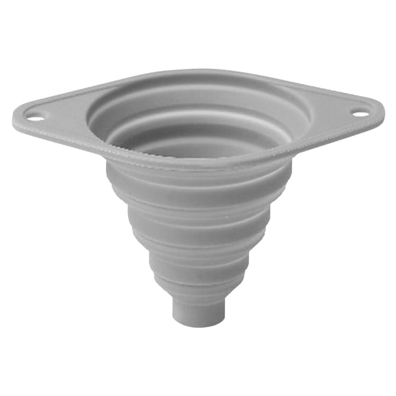 Silicone Kitchen Funnel Foldable Collapsible for Bottle Filling Liquid Transfer, Food Grade Easy Clean Space Saving Funnel for Cooking Baking Canning , A Food-Grade Silicone Collapsible Funnel