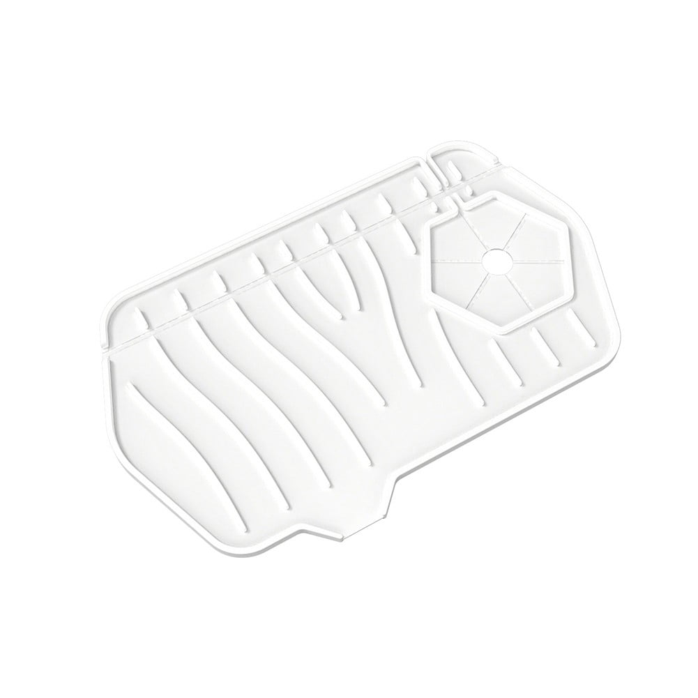 Silicone Kitchen Sink Mat Draining Pad Bathroom Countertop Protector