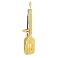 thumbnail image 1 of Silicone Kitchen Tongs | 9-Inch Food Tongs with Stainless Steel Core | Slotted for Grilling, Frying, Baking | Heat Resistant Utensils for Cooking, Serving, and Salad Tossing, 1 of 1