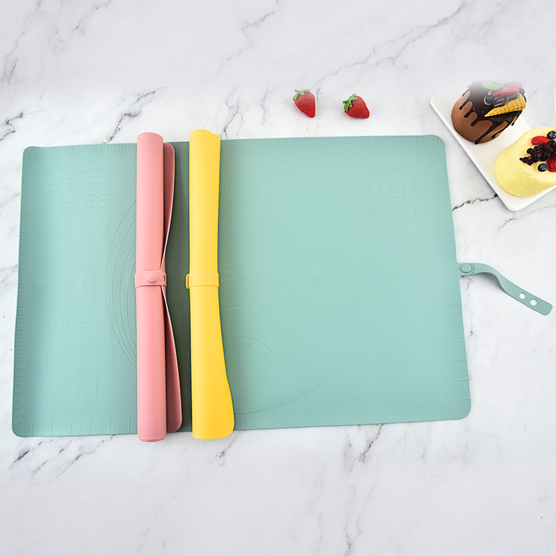Silicone Kneading Mat Food Grade NonStick 40*60 Graduated Rolling Mat