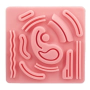 Silicone Laparoscopic Suture Simulation Pad with Pre-Cut Wounds for Suture Training