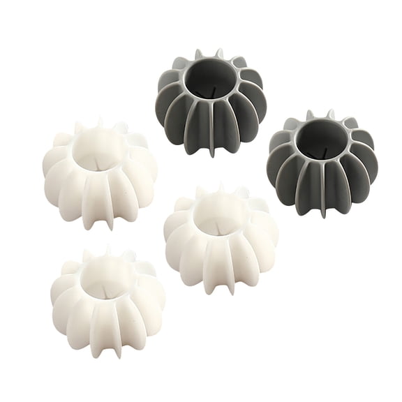 Silicone Laundry Scrub Balls Non Rust Reusable Washing Machine Dryer Cleaning Ball Household Fabric Care Accessory